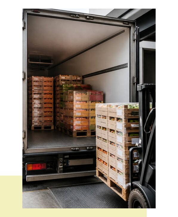 Перевозка сельхозпродукции на паллетах с доставкой в Котельников