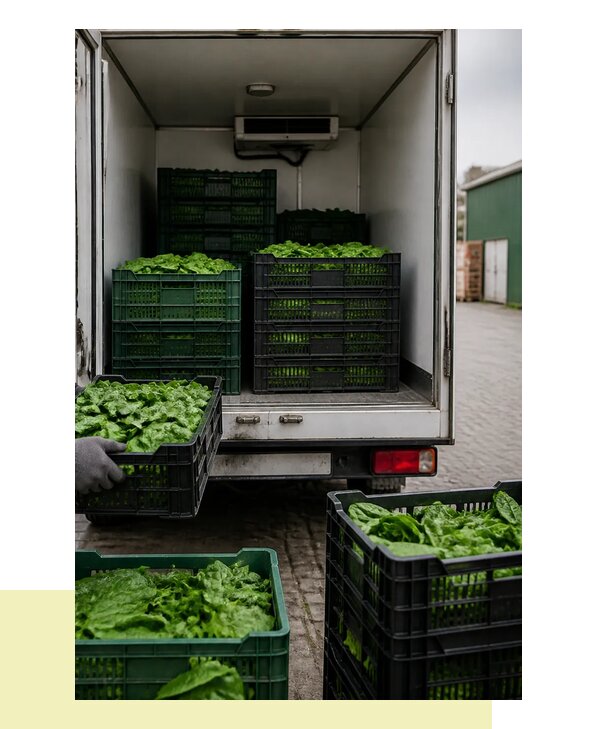 Перевозка шпината в Котельников с сохранением свежести продукции